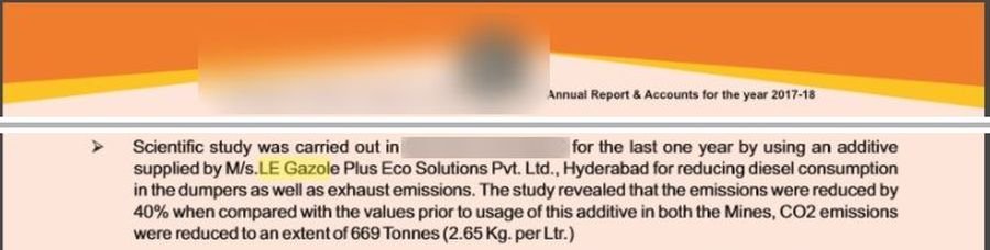Annual Report Extract 2017-18 – Additive Study