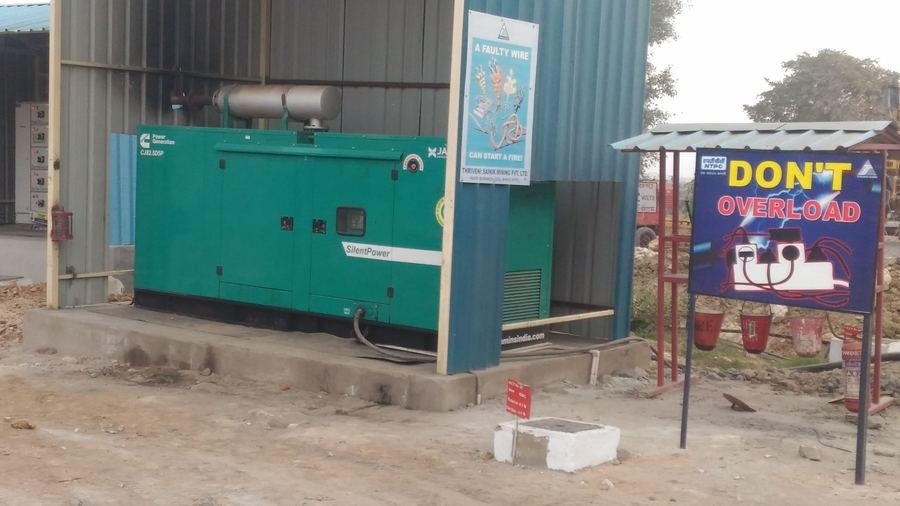 Site diesel generator