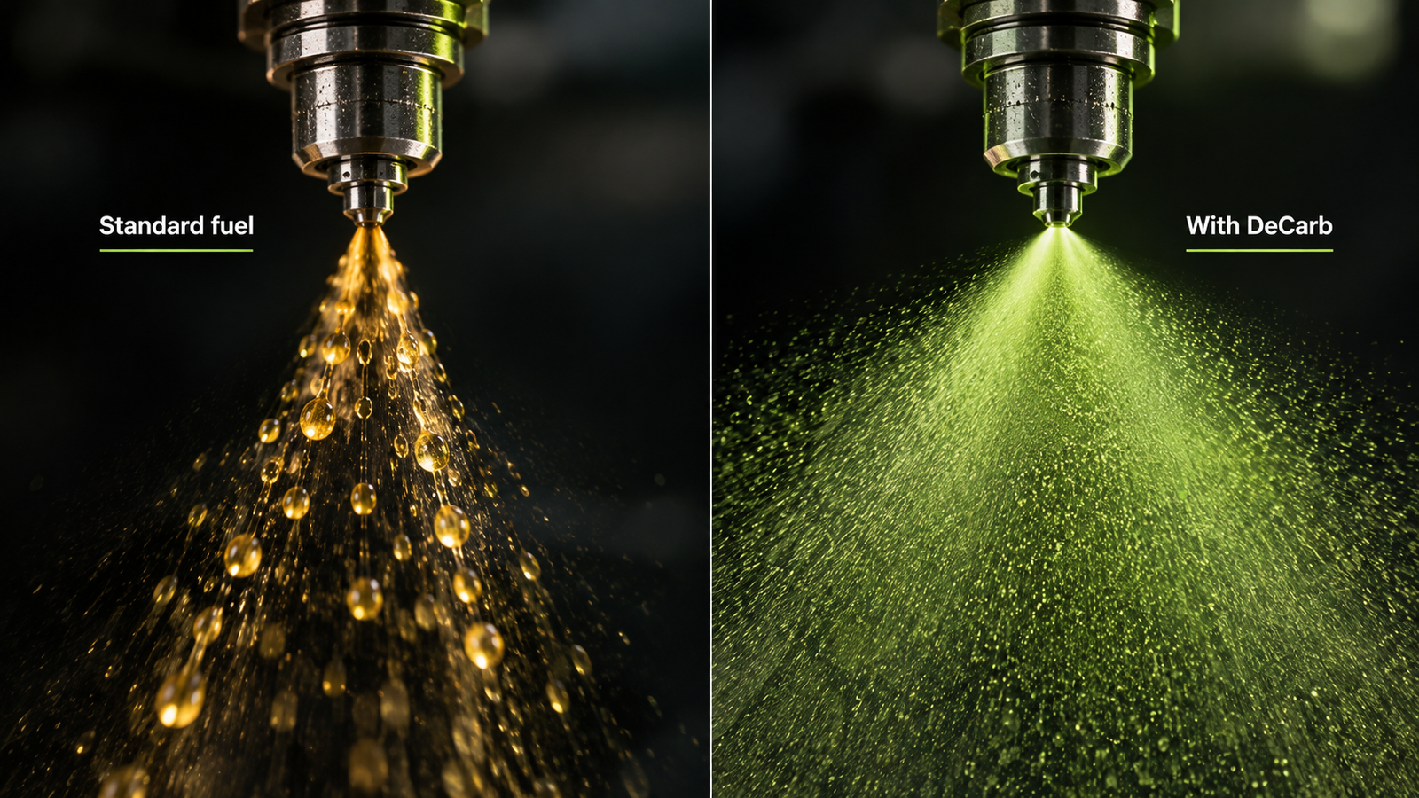 Illustration: finer atomisation