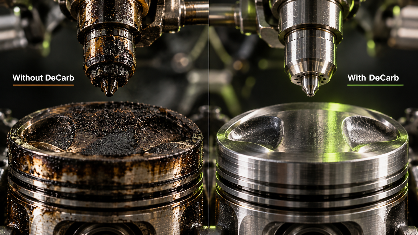 Illustration: less residue and deposits